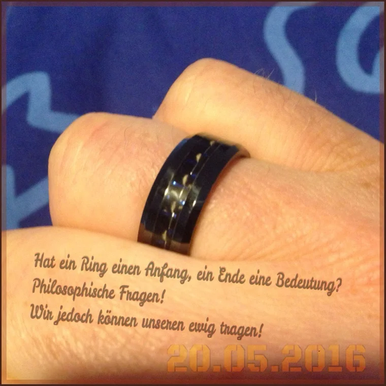 die Ringe bedeuten nichts. Aber psst… das bleibt unter uns
