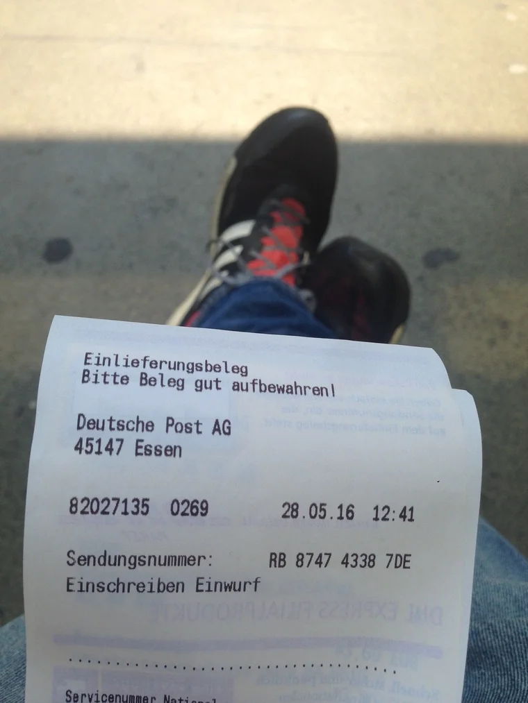 Mit Paketverfolgung, damit wir die Reise im Blick haben.