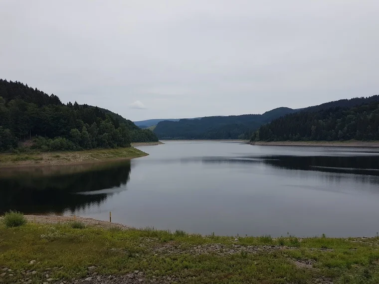 Sösetalsperre – ein Stück Sandras Heimat und heute unser gemeinsamer Weg.