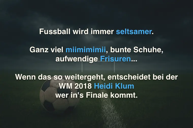 "Germany’s Next Top-Kicker" mit Heidi Klum