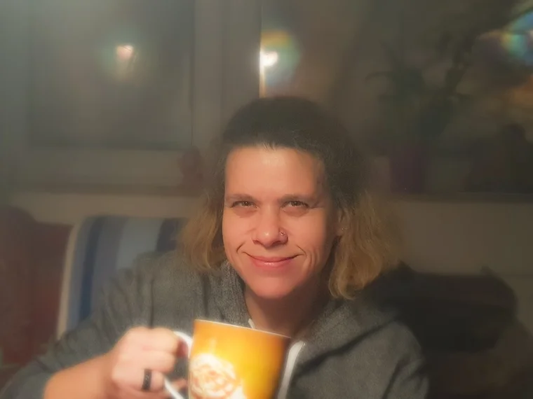 Einfach ein Lächeln