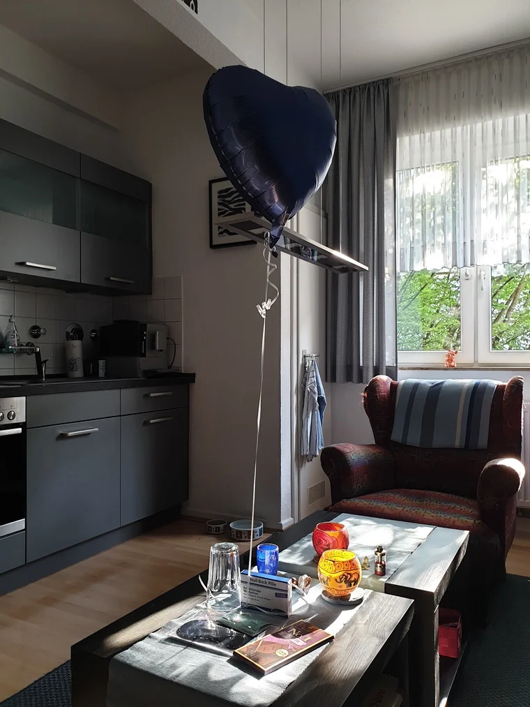 Eine tolle Begrüßung, die nicht nur mir gefallen hatte.