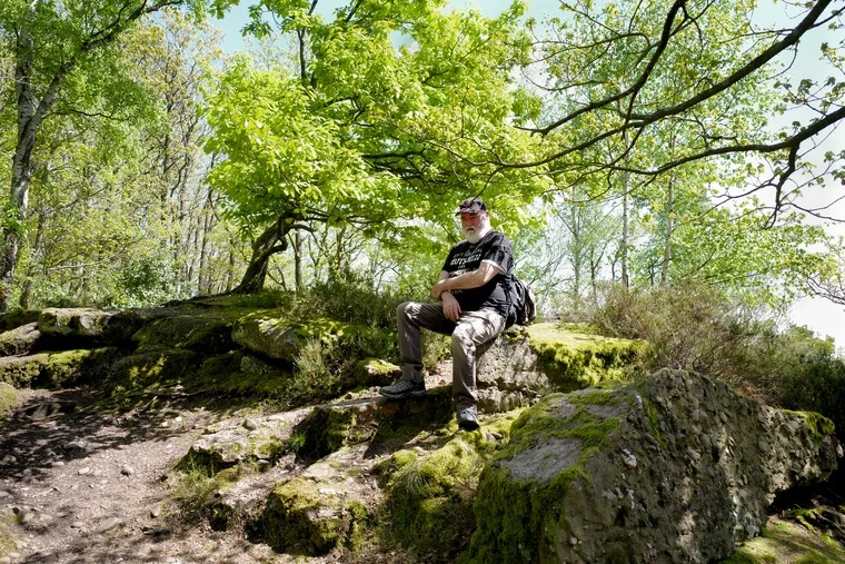 Am höchsten Punkt angekommen – Aussicht top, Waden flop